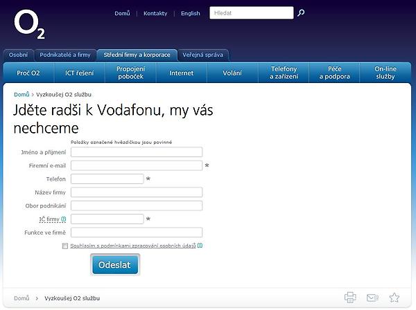Vodafone_CZ's tweet photo. O2 dobře radí svým zákazníkům :) http://t.co/hMGhqjOB http://t.co/A1L5ziqT