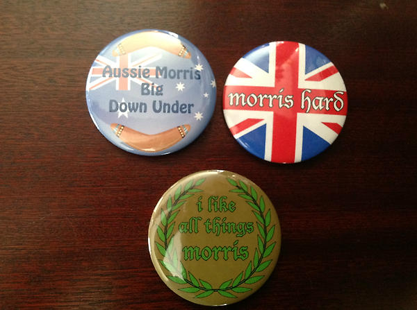 Pack of x3 ATM badges. £5.00 inc p&amp;p