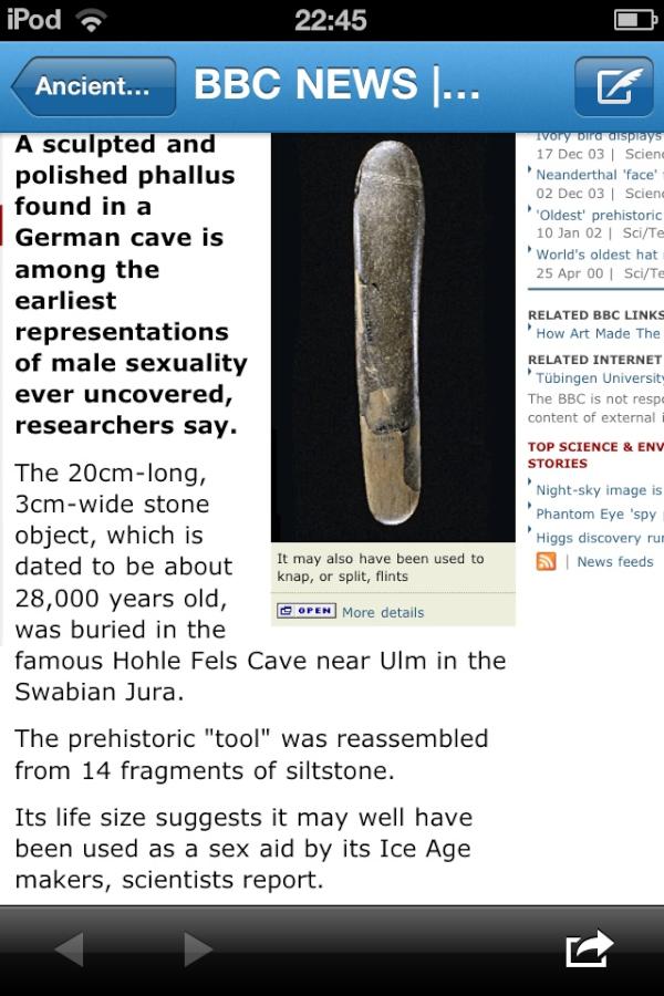 ElliotKenwyne's tweet image. Kinky cavewomen #cheeky #stonedildo