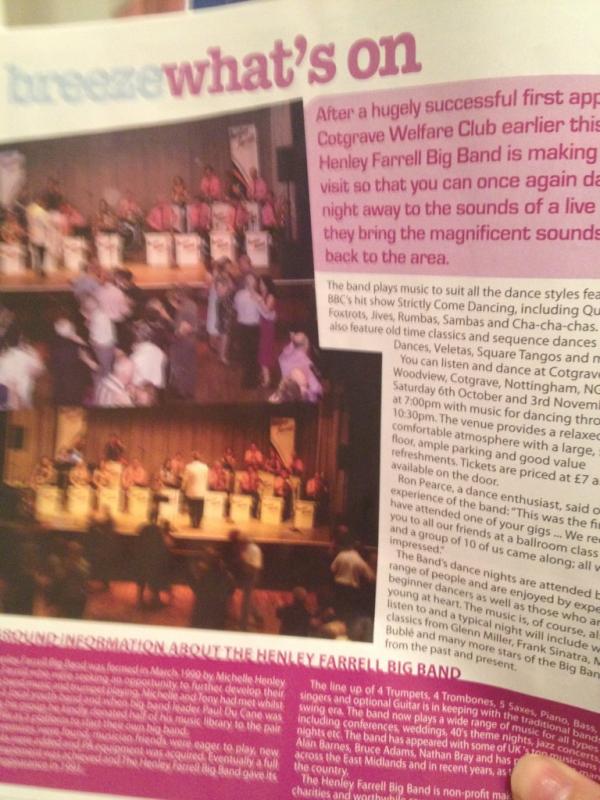 Tony Farrell BigBand tweet media