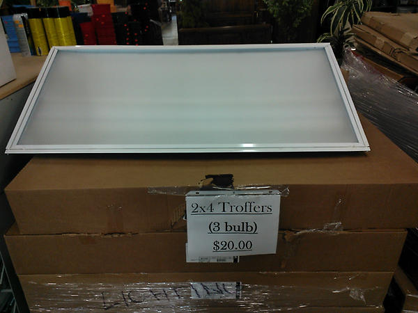 H4HSeattleStore's tweet image. Lastly, how about a 2x4 troffer (2 or 3 bulbs)?