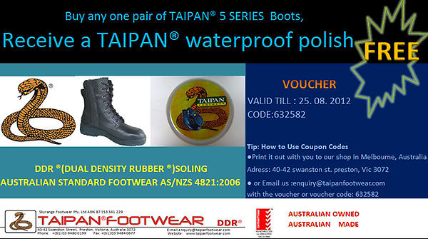 taipan work boots