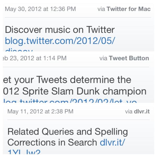 Snywalker's tweet image. Not even @twitter likes to use their website all of the time. 

#APIgate