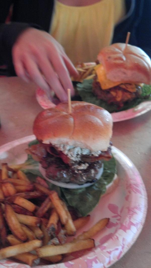 Terrys Turf Club rocks some serious burgers. #TripleD