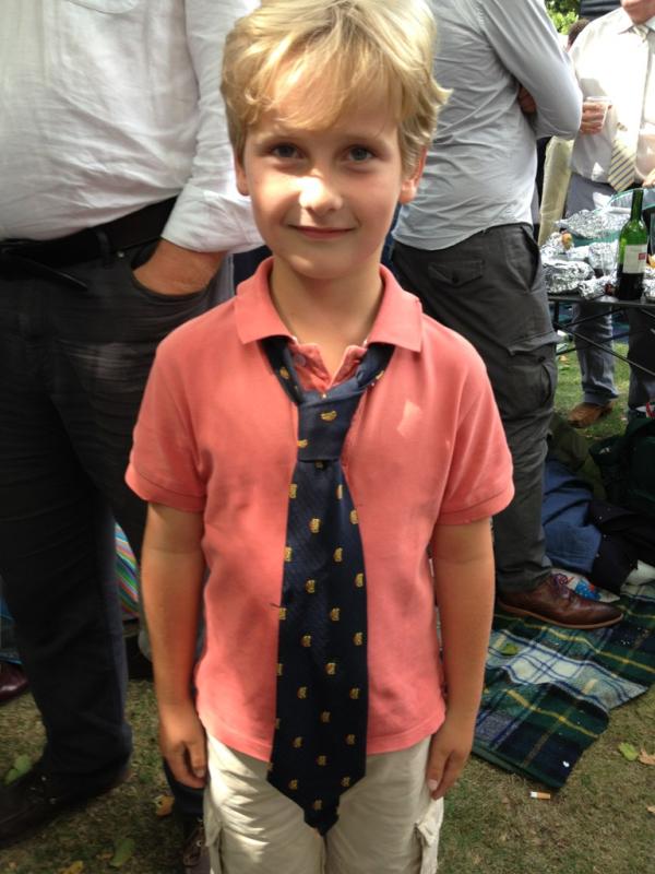 Lunch on the lawn at Lords