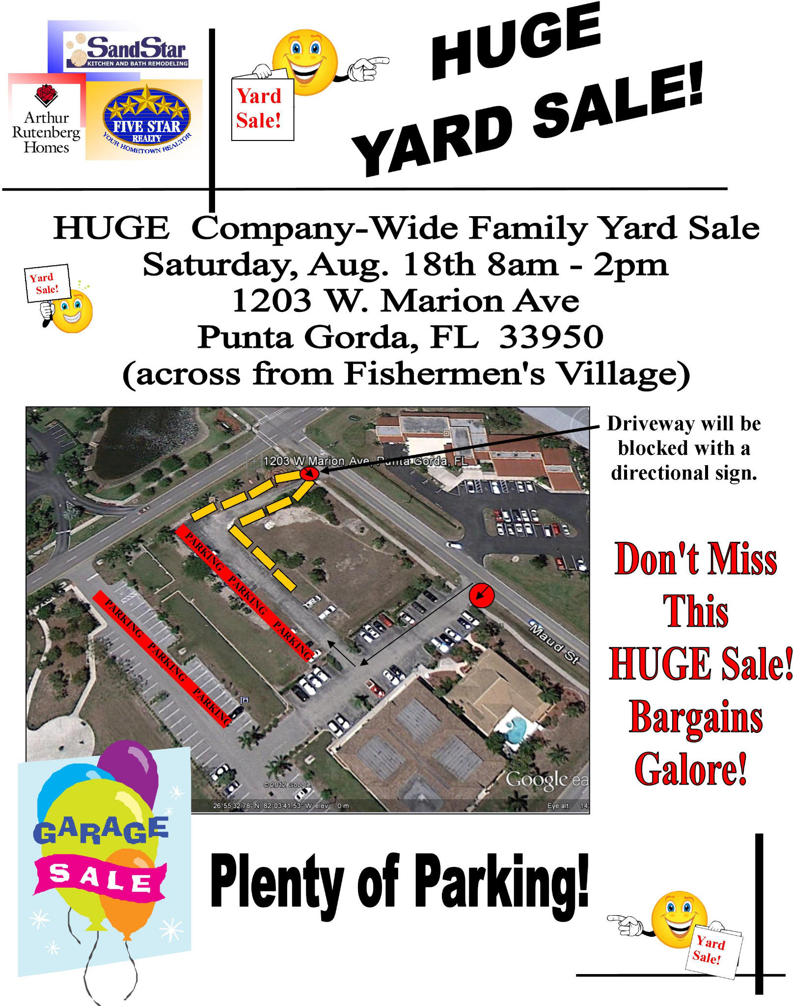 Five Star Realty CC on Twitter "Huge company wide yard sale tomorrow