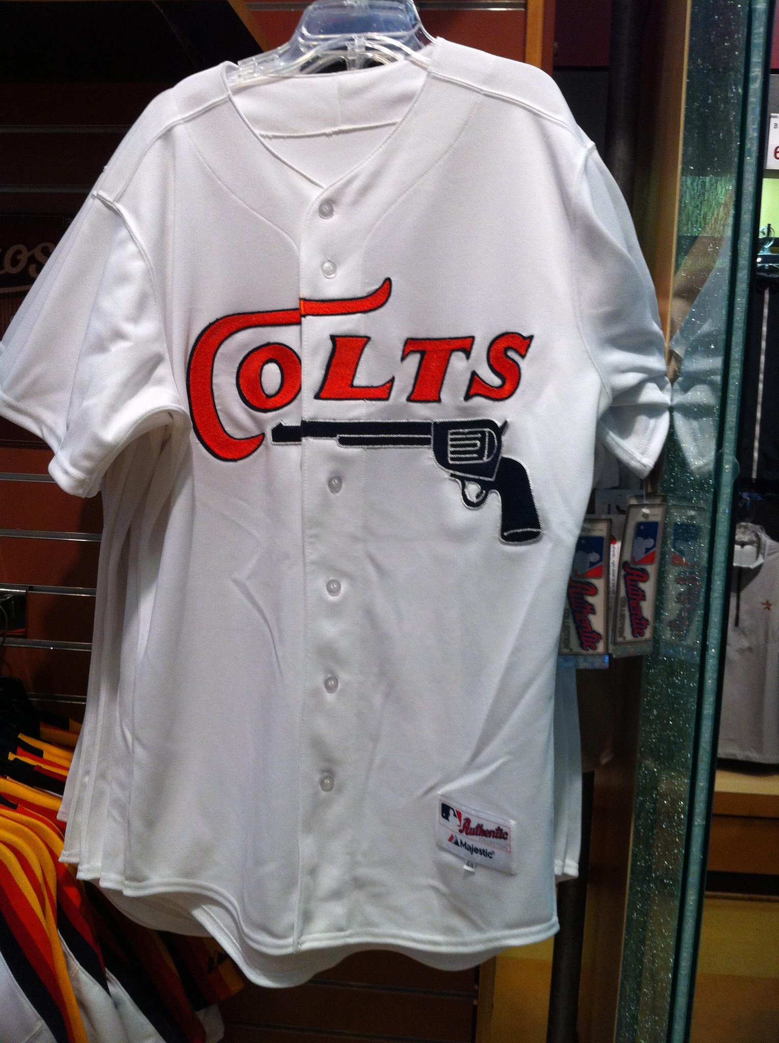 Houston Astros on X: Colt .45s jerseys are available in the Team