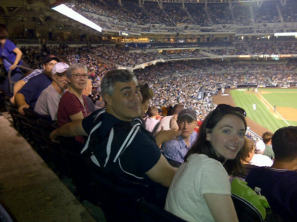 Some of the Tess staff at the Giants/Padres game! #tlcc2012