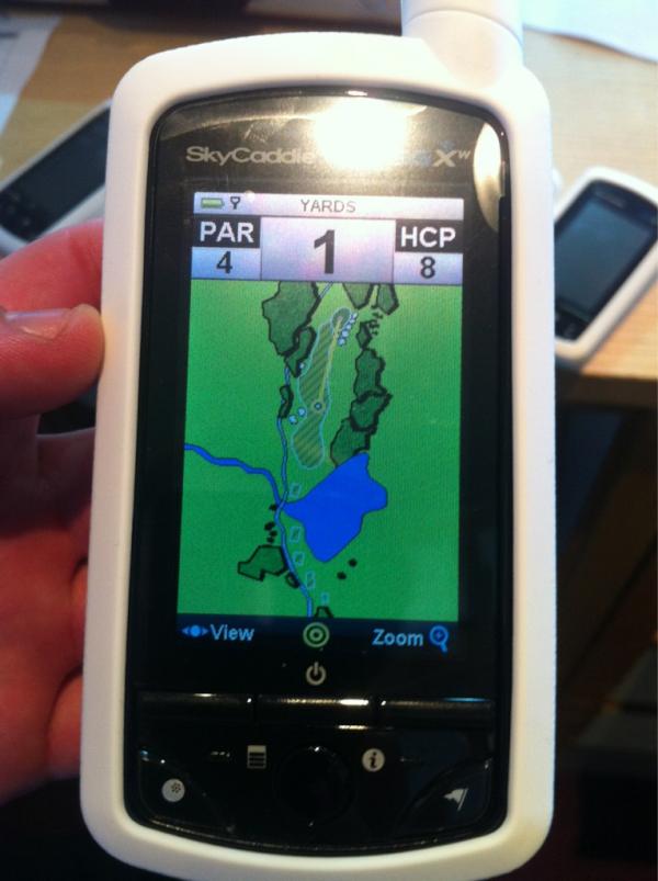 TheWilmslowGC's tweet image. Skycaddies demos available for trial this weekend. The new SGX-W #wireless #loweryourscore