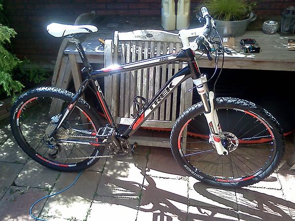 Helemaal blij met m'n mtb #trek #vanavondfietsen