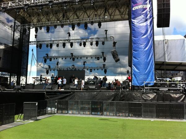 Final #nkotbsb show rehearsal! #Mixtapefestival