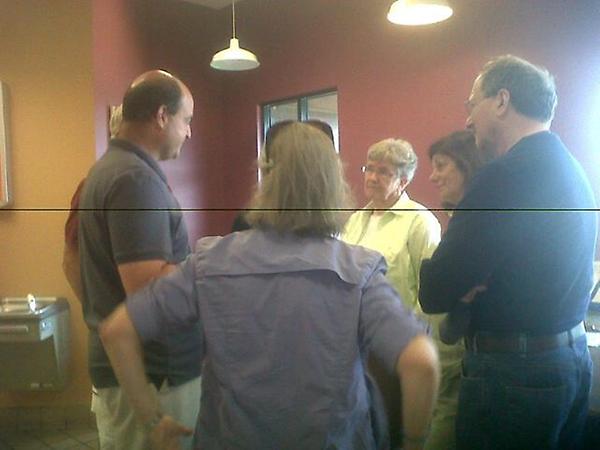Heading out with the Klobuchar campaign to door knock! Thanks to all the volunteers!