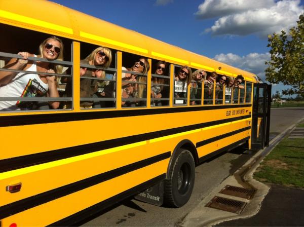 TazFM96's tweet image. See u in Mount Brydges 4 Rockin Wheel.  Hey @theTrews party bus is coming for ya! #partyincaradoc #spinalcordresearch