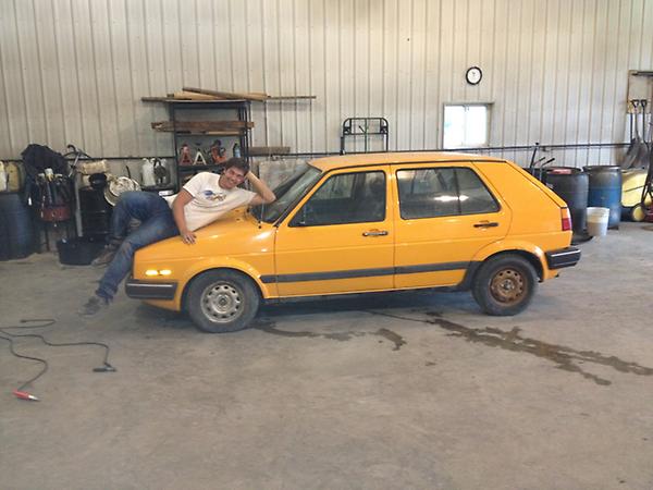 styelon_dyelon's tweet image. The new whip. @RealSuperMario_ VW Golf #hawt #fullytorqued #schoolbusyellow