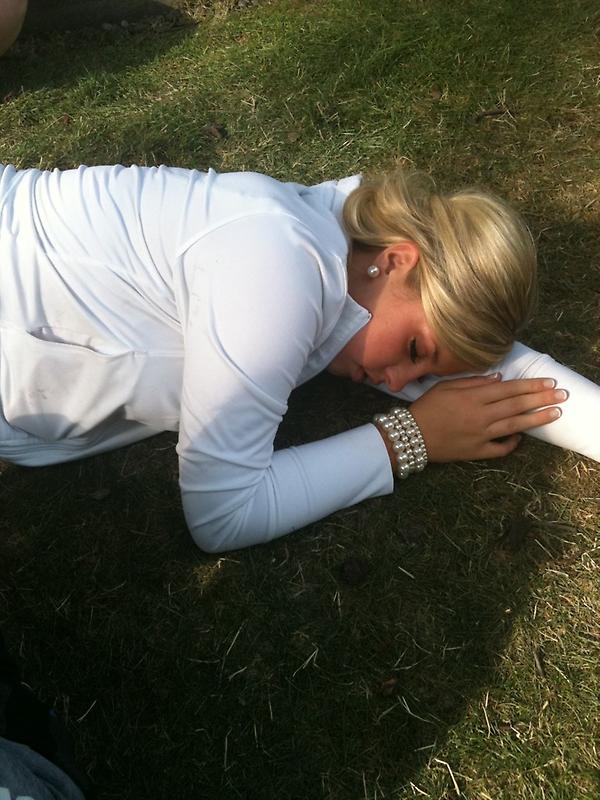 remarkablysarah's tweet image. Passing out after pref #frcproblems