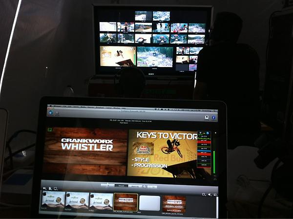 digitalbuilt's tweet photo. #crankworx in the wind, 18 cameras and 18kph winds = many angles of carnage. http://t.co/Swrzw7sm
