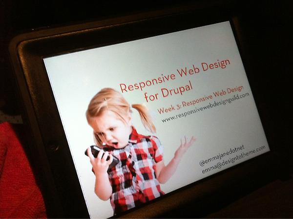 _iCompute's tweet image. My &apos;bus&apos;time reading for this evening:
Responsive Web Design for Drupal
by @emmajanedotnet 
#drupalconmunich