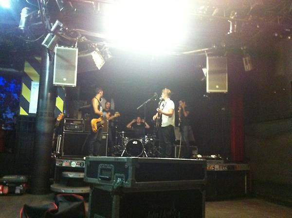 GoodThingsBand's tweet image. The soundcheck for @savestheday !