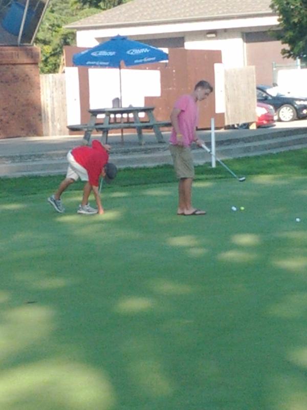 Juniors prepare for the 85th annual Essex Kent Golf Tournament held at Roseland for 3 days. No rest for <a href="/McQueenGolf/">Randy McQueen</a>