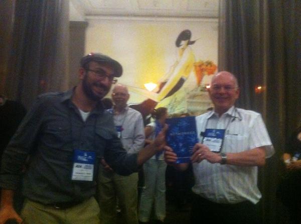 nathanjurgenson's tweet image. and look, @alexhanna won @barrywellman's book, #Networked for his courageous #ASA2012 tweeting #CITASA
