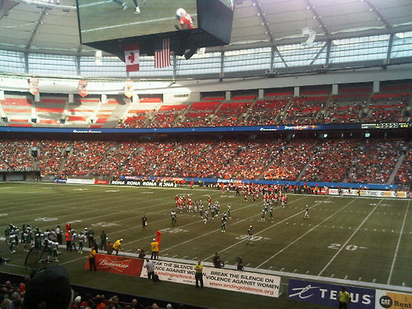 marcrinny's tweet photo. Solid afternoon at BC place with @jdawes44  #leos #defensewinschampionships. #lulay http://t.co/zAfbfNP7