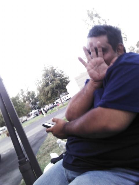 AngieLambLA's tweet photo. Me waching jimmy tweet http://t.co/LJY3lZRQ