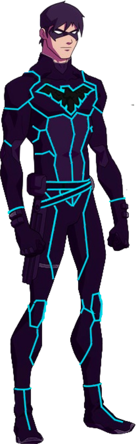 X_ofRobin's tweet image. Nightwing entered the world of TRON
