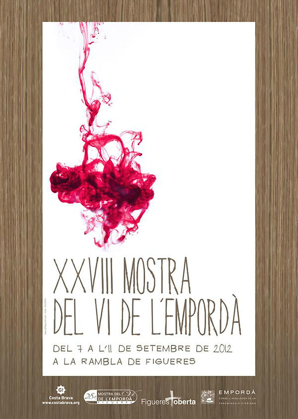 XXVIII mostra del Vi de l'Empordà del 7 a l'11 de setembre del 2012 a la rambla de Figueres amb més de 30 expositors.