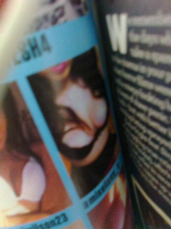 Ryan_Bassie's tweet photo. Soo I'm having a quick scan through the Zoo mag and who do I find? The one, the only @misslissy_x (aka DaPengOne) http://t.co/LF1sS7zr