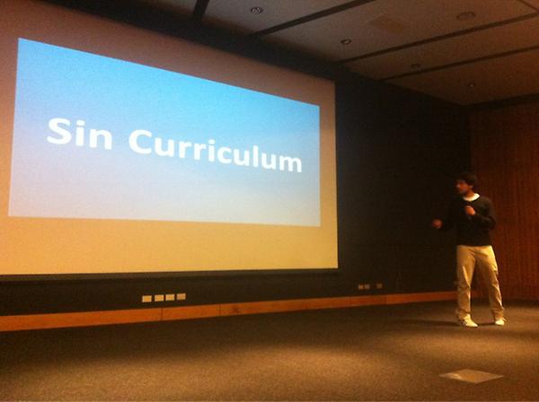 Mlhortal's tweet image. Sin currículum en #swconcepcion
