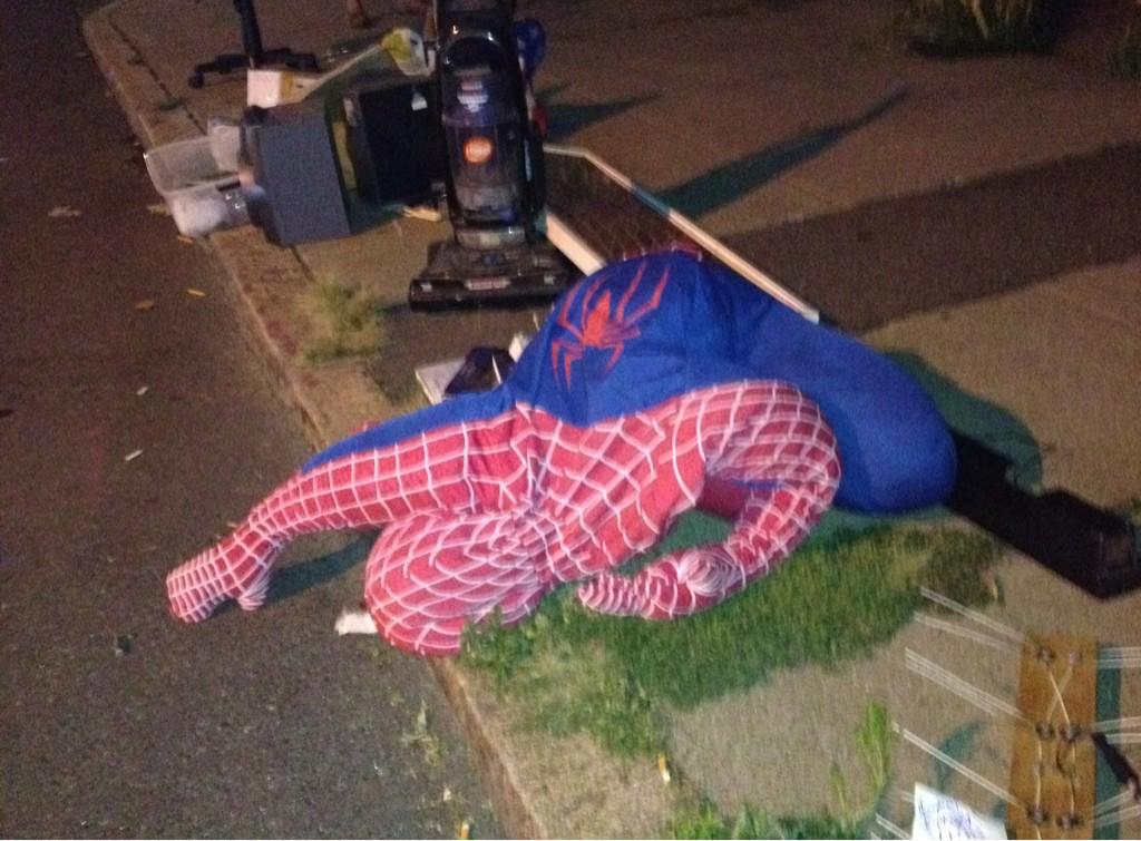 life size spiderman plush