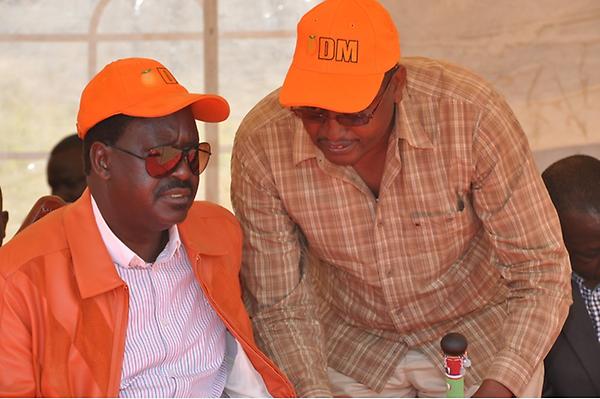 RailaOdinga's tweet photo. With Kajiado North Constituency ODM Candidate Eng. Peter Ole Mositet at Ewaso Kedong in Kajiado County http://t.co/neL9zBdB