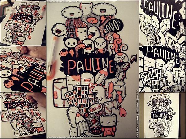Pauline Castro Doodle For My Name Love This Xx Http T Co Eiizjup2