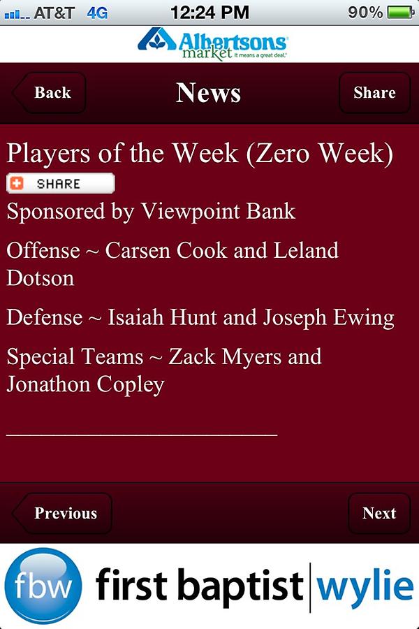 LelandLDotson's tweet image. &quot;@youngctoswoll: @Inumba9 the team went to work!! #offensiveplayersofthegame #varsityproblems(; http://t.co/e2VZ19Zy&quot; Truu!