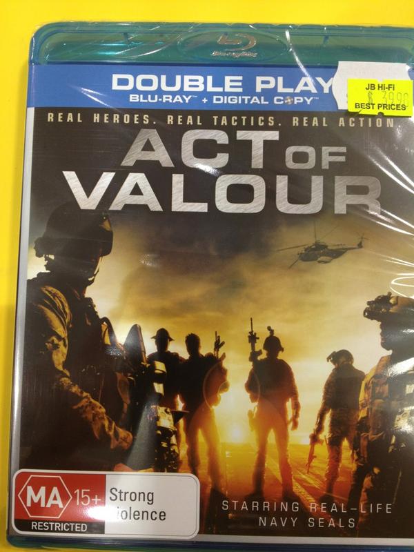 BenB_JBaus's tweet photo. Wow. Watched #ActofValor last night.Realistic action/story. Filmed with a #canon 5d mk2! Get it @JBWerribee @JBHiFi http://t.co/iqeC5yan
