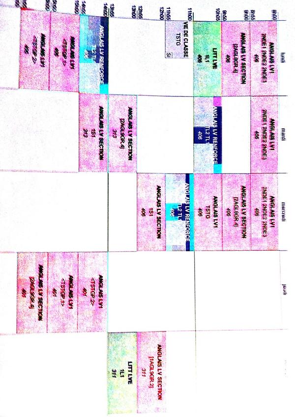 Teachersilvert's tweet image. Here is my timetable. How about sharing yours? #authenticdocuments #sharemytimetable