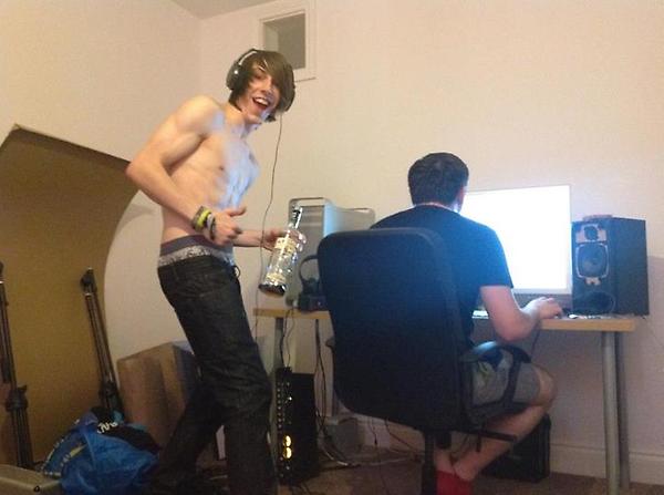 Getting the album done!