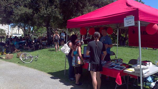 Running Down the Walls 2012 was a great success! Reports still coming in. Here's LA's MacArthur Park post-run - w/RAC.