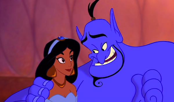 AlAbabwa's tweet photo. RT @Disney “Al, you’re not gonna find another girl like her in a million years. Believe me, I know. I’ve looked” -Genie http://t.co/UiO0YYFp