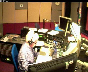 Busy Busy...@paddymacdee with his show now in Studio 1B! #bbcnewcastle