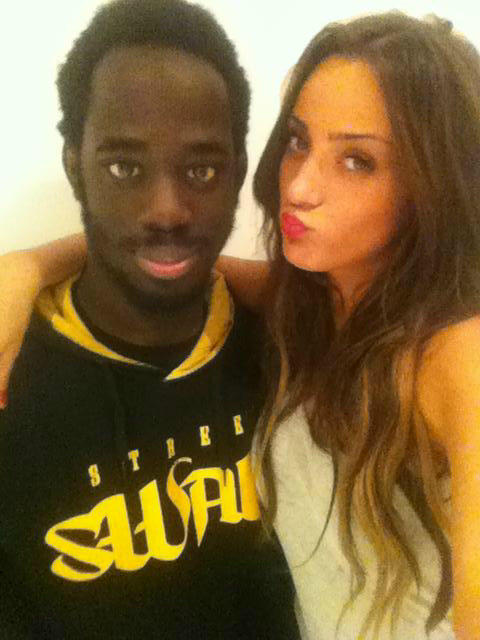 FababyOfficiel's tweet photo. @LeaCastelMusic @FababyOfficiel #AuStudio http://t.co/MQcpJv6O