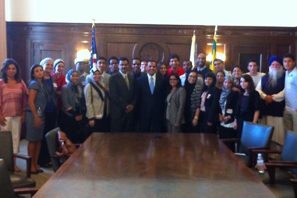 IslamicCenterLA's tweet photo. MYG with Mayor Villaragosa http://t.co/zkhGDNqh