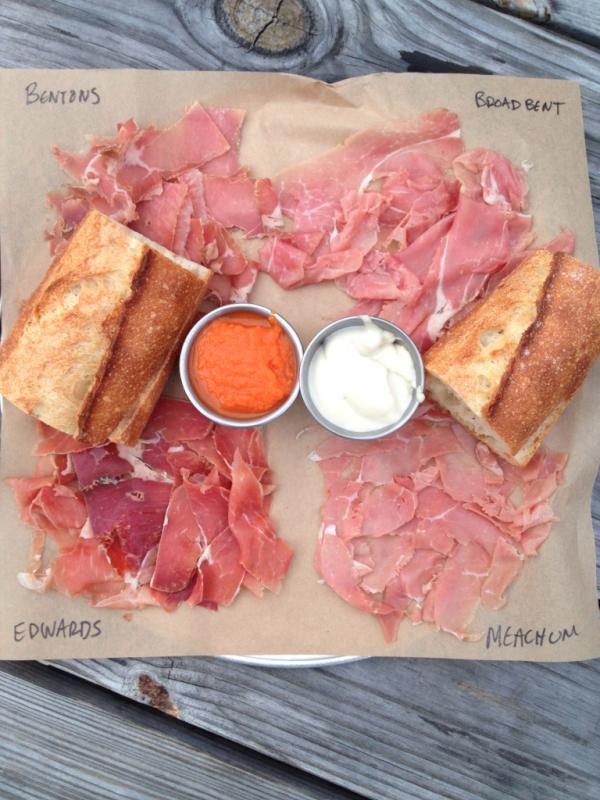 rodmanprimack's tweet photo. @rodmanprimack was @GarageBarLou and loved The Ham Bar sampler!! See my blog article: http://t.co/MLHBKNst http://t.co/Gy3jWf0v