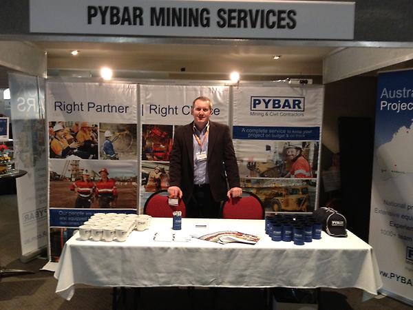 PybarMining's tweet photo. Check out the #PYBAR display at the IIR's #Mining NSW Conference with Business Development Director Brendan Rouse http://t.co/D3aEP5xJ