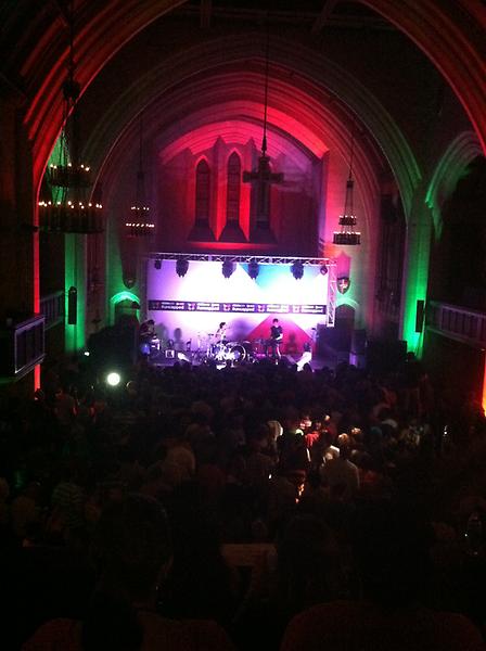 MeridenS's tweet image. Check out the view from VIP #uncapped #concert #detroit