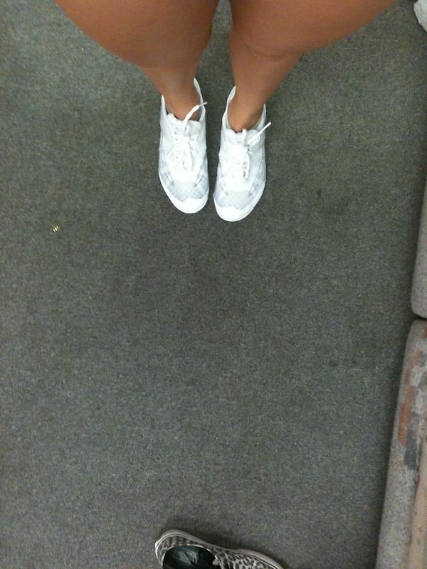 Haley__Baby's tweet image. Heavenly knew cheer shoes. Hello my loves 😍 #infinities