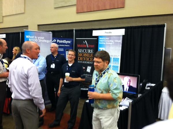 mobiledataforce's tweet photo. In Boise showing how PointSync Professional takes #BYOD and #mobile app deployment in stride. @PointSync http://t.co/mLO0IMEf