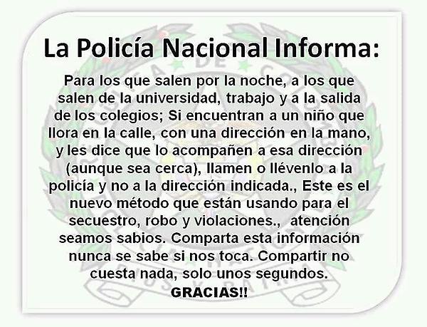 Igualdadpolicia's tweet photo. Si eres padre, madre, hermano, amigo...comparte esta foto por la seguridad de todos. Nueva forma de secuestro, robo... http://t.co/VGwY0luS