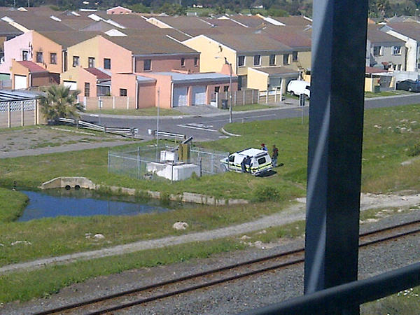 Pigs playing in the mud... '@CayleeGrey: Cops are stuck #officeentertainment '