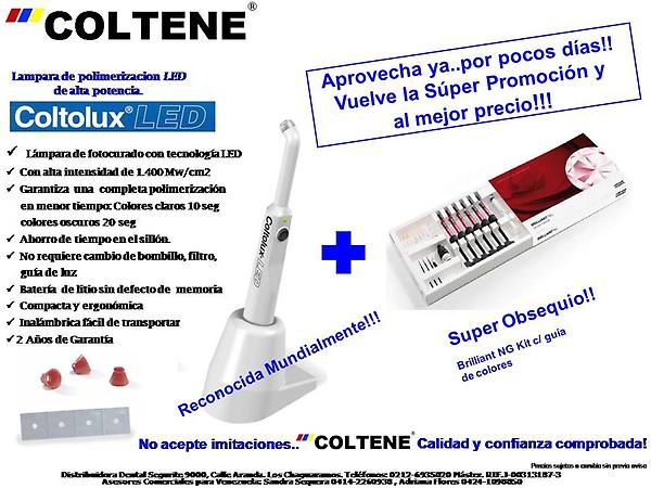 ColteneVe's tweet photo. Promocion disponible en Distribuidora Dental Segurite 9000 C.A, Calle Aranda, Qta. Yoli, Los chaguaramos, Caracas. http://t.co/uch7SBKk